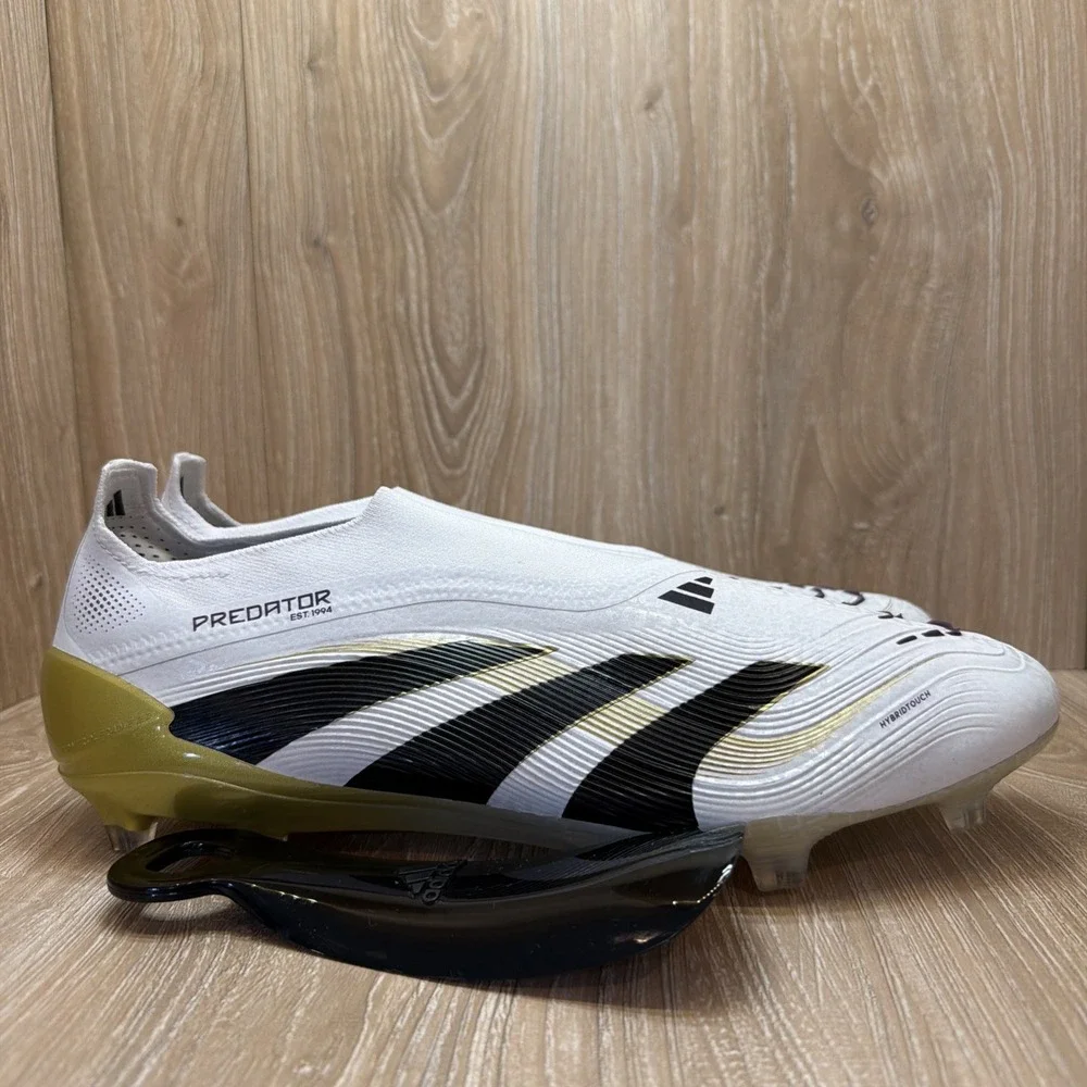 Adidas Predator Elite Laceless Firm Ground Soccer Cleats Men's Size 12.5 JI1079